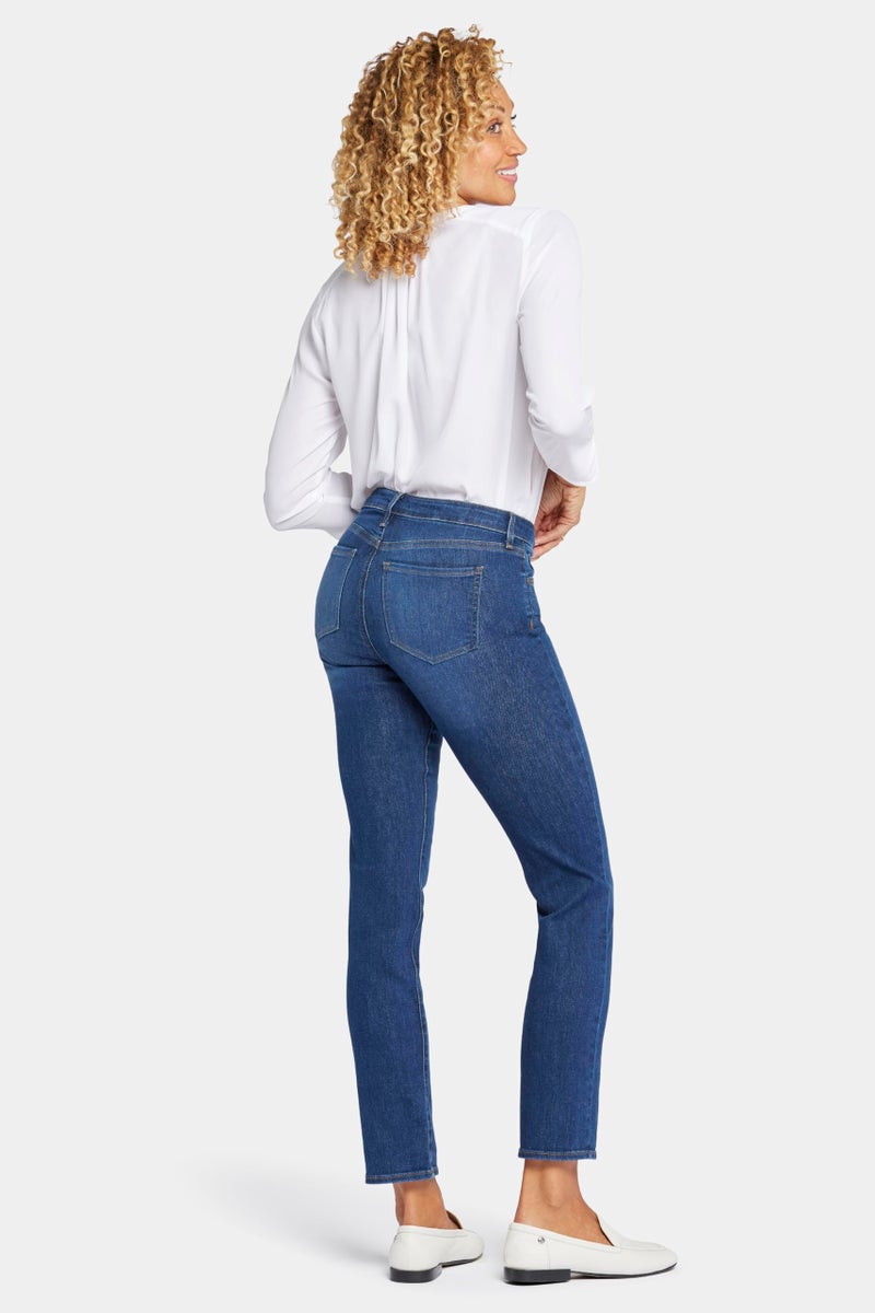 NYDJ بنطلون جينز شيرى سليم النسائي من NYDJ، بيتيت، كوبر، 4P - Image 3